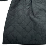 クリスチャン・ディオール Christian Dior マクロカナージュ 半袖ワンピース 427R67A2779 ブラック ポリエステル レディース ワンピース