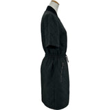 クリスチャン・ディオール Christian Dior マクロカナージュ 半袖ワンピース 427R67A2779 ブラック ポリエステル レディース ワンピース
