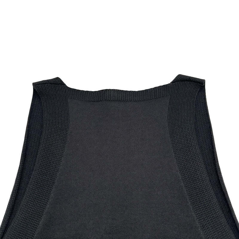 シャネル CHANEL カシミヤ混シルクワンピース P75750 ブラック シルク