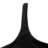 プラダ PRADA トライアングルロゴポーチ付ワンピース 230662 ブラック ナイロン レディース ワンピース