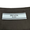 プラダ PRADA トライアングルロゴポーチ付ワンピース 230662 ブラック ナイロン レディース ワンピース