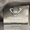 プラダ PRADA トライアングルロゴポーチ付ワンピース 230662 ブラック ナイロン レディース ワンピース