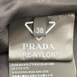 プラダ PRADA トライアングルロゴポーチ付ワンピース 230662 ブラック ナイロン レディース ワンピース