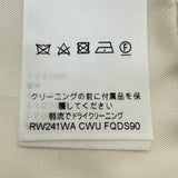 ルイ・ヴィトン LOUIS VUITTON ドローストリングスキューバワンピース FQDS90 クリーム シルク レディース ワンピース