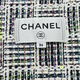 シャネル CHANEL ココマーク ツイードノースリーブワンピース P58812V44366 ブラック コットン レディース ワンピース