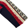 グッチ GUCCI GGロゴレース切り替えワンピース 573974 ネイビー ポリエステル レディース ワンピース
