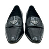 プラダ PRADA トライアングルロゴパテントローファー 1D193N ブラック パテント レディース ローファー