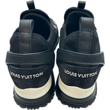 ルイ・ヴィトン LOUIS VUITTON ランアウェイライン ローカットスニーカー ブラック レザー レディース スニーカー