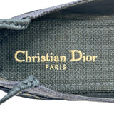 クリスチャン・ディオール Christian Dior DIOR POEME オブリークフラットシューズ KCB690VOB ネイビー ベロア レディース パンプス