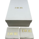 クリスチャン・ディオール Christian Dior DIOR POEME オブリークフラットシューズ KCB690VOB ネイビー ベロア レディース パンプス