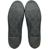 トリーバーチ TORY BURCH ロゴプレートフラットシューズ ブラック レザー レディース その他靴