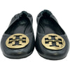 トリーバーチ TORY BURCH ロゴプレートフラットシューズ ブラック レザー レディース その他靴