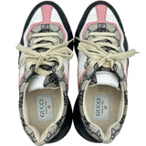 グッチ GUCCI ライトン GG総柄ローカットスニーカー ネイビー レディース スニーカー