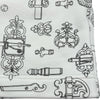 エルメス HERMES フェロヌリープリントショートパンツ 6E4417DG ホワイト コットン レディース ショートパンツ