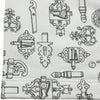 エルメス HERMES フェロヌリープリントショートパンツ 6E4417DG ホワイト コットン レディース ショートパンツ