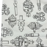 エルメス HERMES フェロヌリープリントショートパンツ 6E4417DG ホワイト コットン レディース ショートパンツ