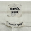 エルメス HERMES フェロヌリープリントショートパンツ 6E4417DG ホワイト コットン レディース ショートパンツ