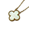 ヴァンクリーフ＆アーペル Van Cleef & Arpels ヴィンテージアルハンブラネックレス ゴールド Au750 マザーオブパール ジュエリー