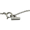 ティファニー TIFFANY＆CO TTWOサークルネックレス ホワイトゴールド Au750 ターコイズ ジュエリー
