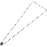 ティファニー TIFFANY＆CO TTWOサークルネックレス ホワイトゴールド Au750 ターコイズ ジュエリー