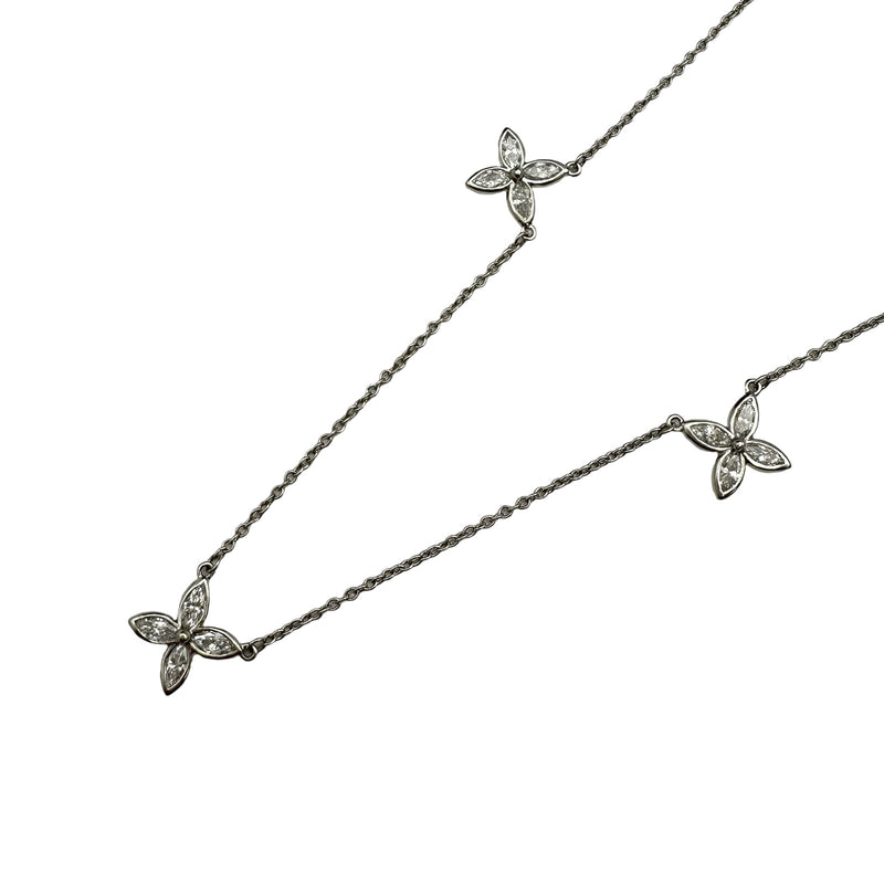 ティファニー TIFFANY＆CO ビクトリアネックレス プラチナ Pt950
