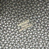 エルメス HERMES ピコタンロックPM K刻 ブラック ゴールド金具 トリヨン レディース ハンドバッグ