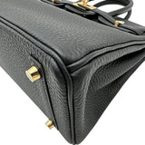 エルメス HERMES バーキン25 G刻 ブラック ゴールド金具 トゴ レディース ハンドバッグ