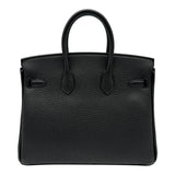 エルメス HERMES バーキン25 G刻 ブラック ゴールド金具 トゴ レディース ハンドバッグ