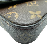 ルイ・ヴィトン LOUIS VUITTON ミュルティ・ポシェット・フェリシー M80091 ブラウン モノグラム/レザー レディース ショルダーバッグ