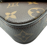 ルイ・ヴィトン LOUIS VUITTON ミュルティ・ポシェット・フェリシー M80091 ブラウン モノグラム/レザー レディース ショルダーバッグ