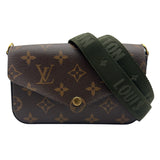 ルイ・ヴィトン LOUIS VUITTON ミュルティ・ポシェット・フェリシー M80091 ブラウン モノグラム/レザー レディース ショルダーバッグ