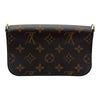 ルイ・ヴィトン LOUIS VUITTON ミュルティ・ポシェット・フェリシー M80091 ブラウン モノグラム/レザー レディース ショルダーバッグ