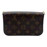 ルイ・ヴィトン LOUIS VUITTON ミュルティ・ポシェット・フェリシー M80091 ブラウン モノグラム/レザー レディース ショルダーバッグ