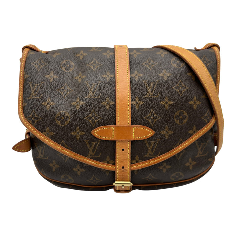 LOUIS VUITTON ルイヴィトン ソミュール30 ショルダーバッグ ルイ・ヴィトン LOUIS VUITTON ソミュール30 M42256 ブラウン