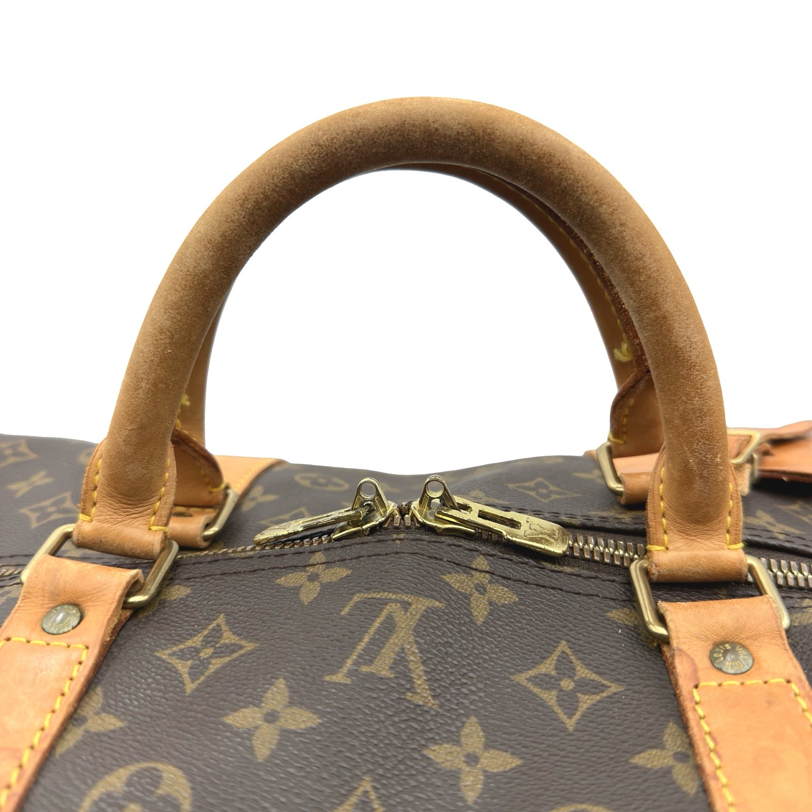 美品 ルイ ヴィトン キーポルバンドリエール60 モノグラム M41412 ボストンバッグ LV 0375【中古】LOUIS VUITTON ルイ・ヴィトン LOUIS VUITTON キーポル・バンドリエール60 M41412