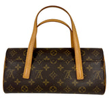 ルイ・ヴィトン LOUIS VUITTON ソナチネ M51145 ブラウン モノグラムキャンバス・　レザー レディース ハンドバッグ