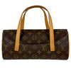 ルイ・ヴィトン LOUIS VUITTON ソナチネ M51145 ブラウン モノグラムキャンバス・　レザー レディース ハンドバッグ