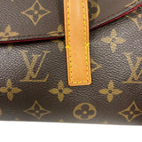 ルイ・ヴィトン LOUIS VUITTON ソナチネ M51145 ブラウン モノグラムキャンバス・　レザー レディース ハンドバッグ