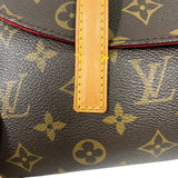 ルイ・ヴィトン LOUIS VUITTON ソナチネ M51145 ブラウン モノグラムキャンバス・　レザー レディース ハンドバッグ