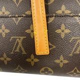 ルイ・ヴィトン LOUIS VUITTON ソナチネ M51145 ブラウン モノグラムキャンバス・　レザー レディース ハンドバッグ