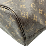 ルイ・ヴィトン LOUIS VUITTON ネヴァーフルMM M40156 ブラウン モノグラム/レザー レディース トートバッグ