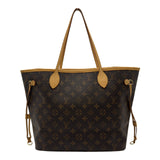ルイ・ヴィトン LOUIS VUITTON ネヴァーフルMM M40156 ブラウン モノグラム/レザー レディース トートバッグ