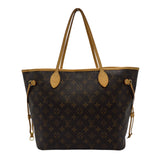 ルイ・ヴィトン LOUIS VUITTON ネヴァーフルMM M40156 ブラウン モノグラム/レザー レディース トートバッグ