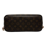 ルイ・ヴィトン LOUIS VUITTON ネヴァーフルPM M41245 ブラウン モノグラム/レザー レディース トートバッグ