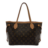 ルイ・ヴィトン LOUIS VUITTON ネヴァーフルPM M41245 ブラウン モノグラム/レザー レディース トートバッグ