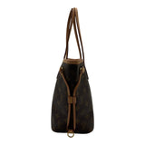 ルイ・ヴィトン LOUIS VUITTON ネヴァーフルPM M41245 ブラウン モノグラム/レザー レディース トートバッグ