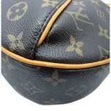 ルイ・ヴィトン LOUIS VUITTON テムズGM M56383 ブラウン モノグラム/レザー レディース ショルダーバッグ