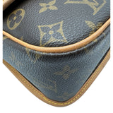 ルイ・ヴィトン LOUIS VUITTON ソローニュ M42250 ブラウン モノグラム/レザー レディース ショルダーバッグ