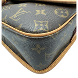 ルイ・ヴィトン LOUIS VUITTON ソローニュ M42250 ブラウン モノグラム/レザー レディース ショルダーバッグ