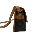 ルイ・ヴィトン LOUIS VUITTON ソローニュ M42250 ブラウン モノグラム/レザー レディース ショルダーバッグ